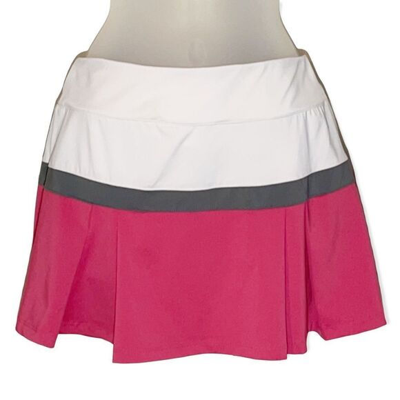 Fila Pants - Fila Hot Pink and White Tennis Skort Small S